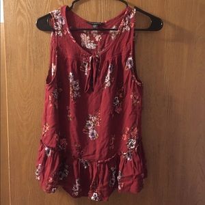 American Eagle Floral Tank